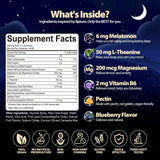 Melatonin Sleep Aid Gummies Natural Relaxation Supplement - Omega Lifestyles