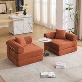 Modular Folding Convertible Corduroy Sofa Bed - Omega Lifestyles