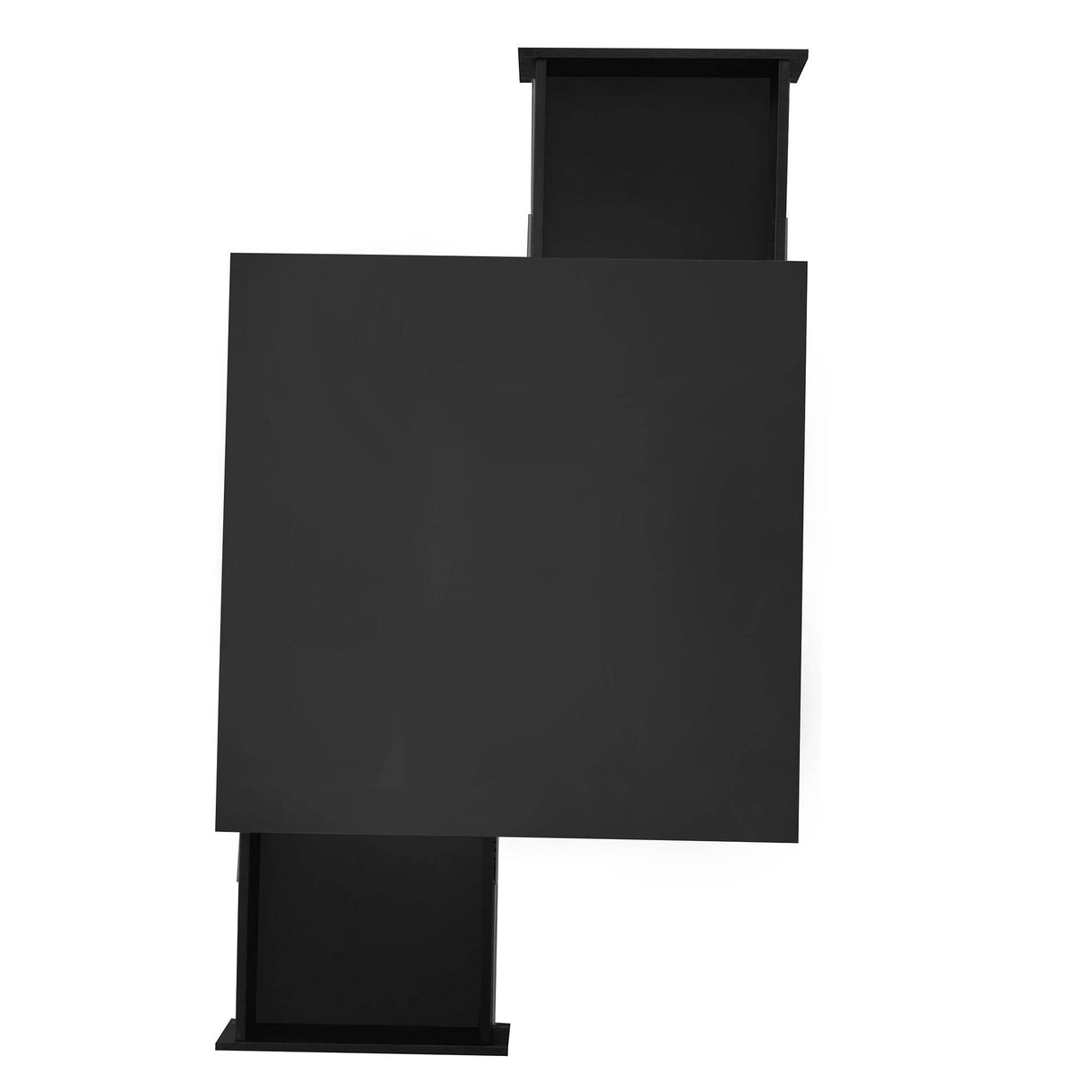 High Gloss Black Coffee Table With Drawers - Omega Lifestyles