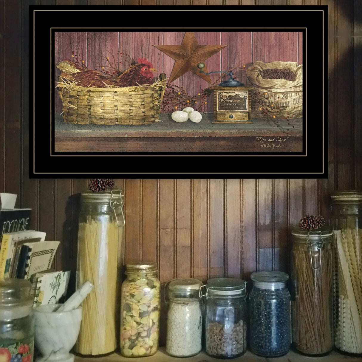 Handcrafted Multicolor Ready To Hang Framed Print - Omega Lifestyles