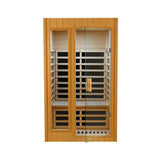 Two-Person Hemlock Far Infrared Indoor Sauna Room - Omega Lifestyles