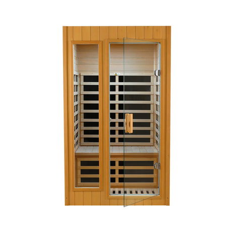 Two-Person Hemlock Far Infrared Indoor Sauna Room - Omega Lifestyles