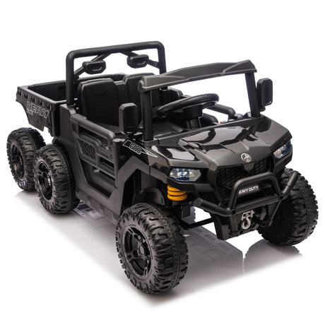 Kids 24V 4WD Six-Wheel Electric Remote Control Truck - Omega Lifestyles