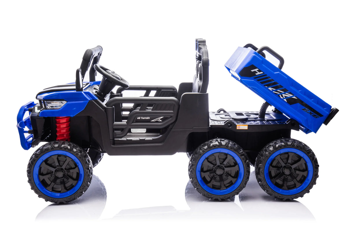 24V 2-Seater 4WD Ride On Dump Truck With Remote Control - Omega Lifestyles