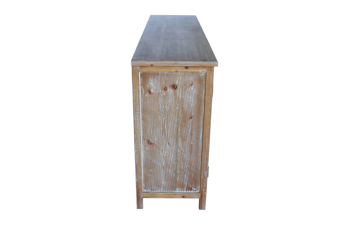 Vintage American Design Accent Corner Cabinet With Storage - Sleep Galleria