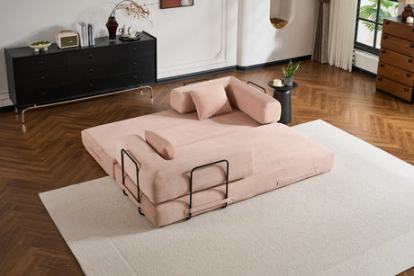 Convertible Corduroy 4-in-1 Sleeper Sofa Bed - Omega Lifestyles