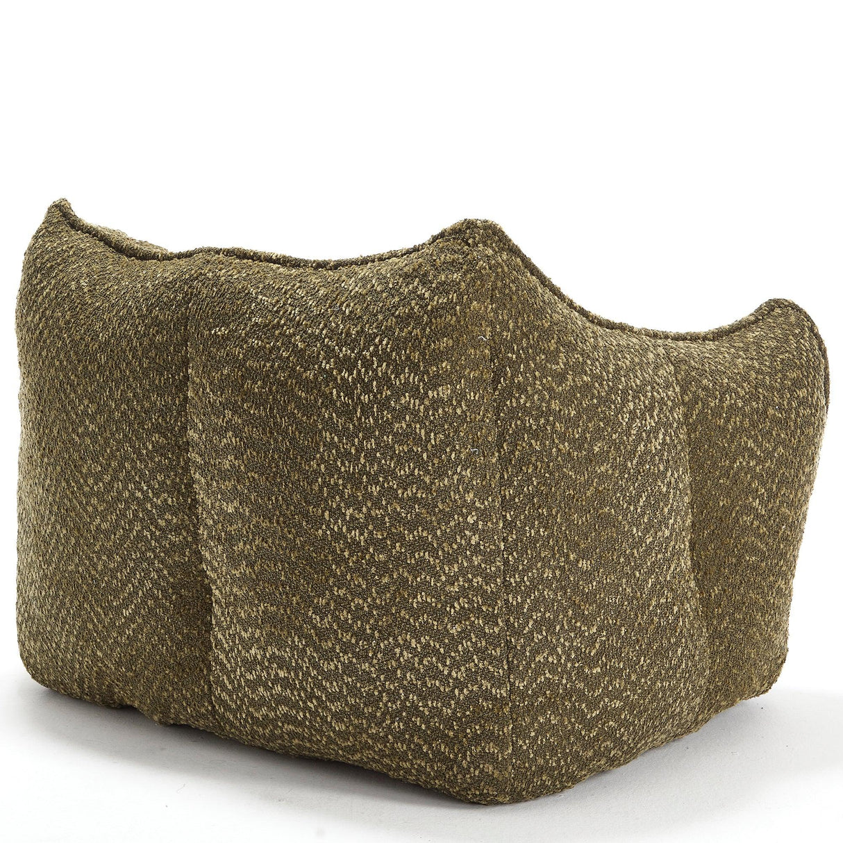 Chenille Bean Bag Chair With Resilient Foam - Omega Lifestyles