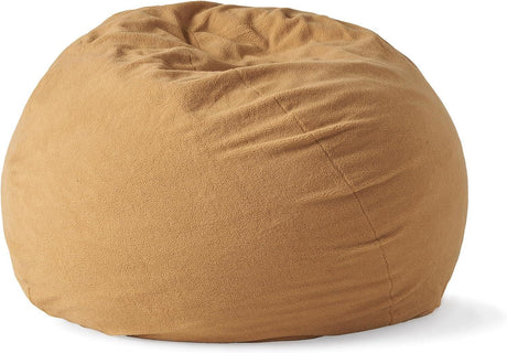 Large High-Density Shredded Foam Microsuede Bean Bag Chair - Omega Lifestyles