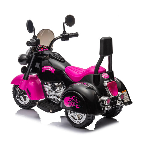 Kids 6V Battery Powered 3-Wheel Ride On Motorcycle Toy - Omega Lifestyles