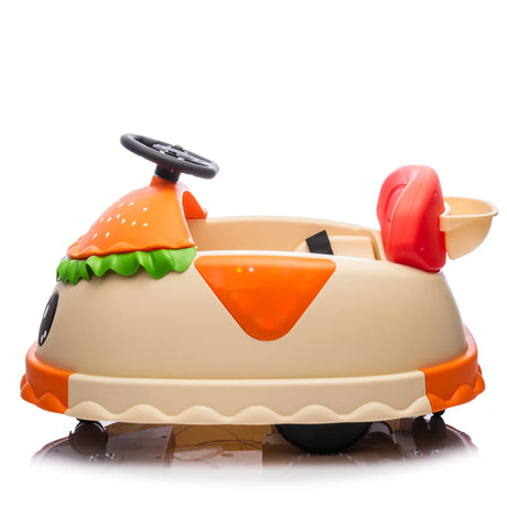 12V Kids Electric Ride-On Hamburger Car With Bluetooth - Omega Lifestyles