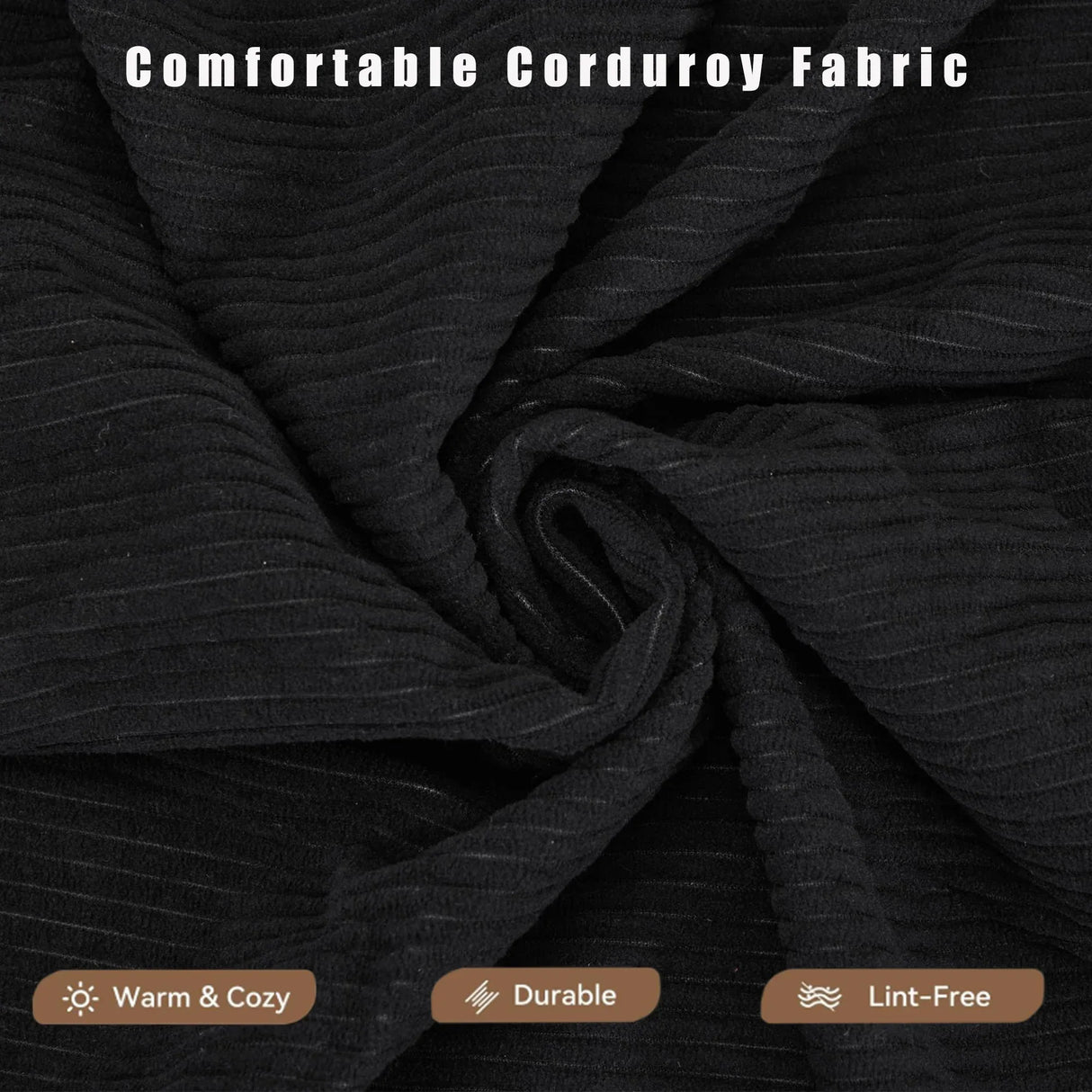 Modular Folding Convertible Corduroy Sofa Bed - Omega Lifestyles