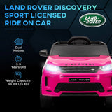 12V Licensed Land Rover Discovery Sport Kids Ride-On Car - Omega Lifestyles
