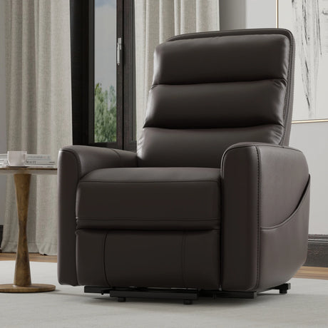 Power Lift Faux Leather Recliner Chair With USB Charging - Omega Lifestyles