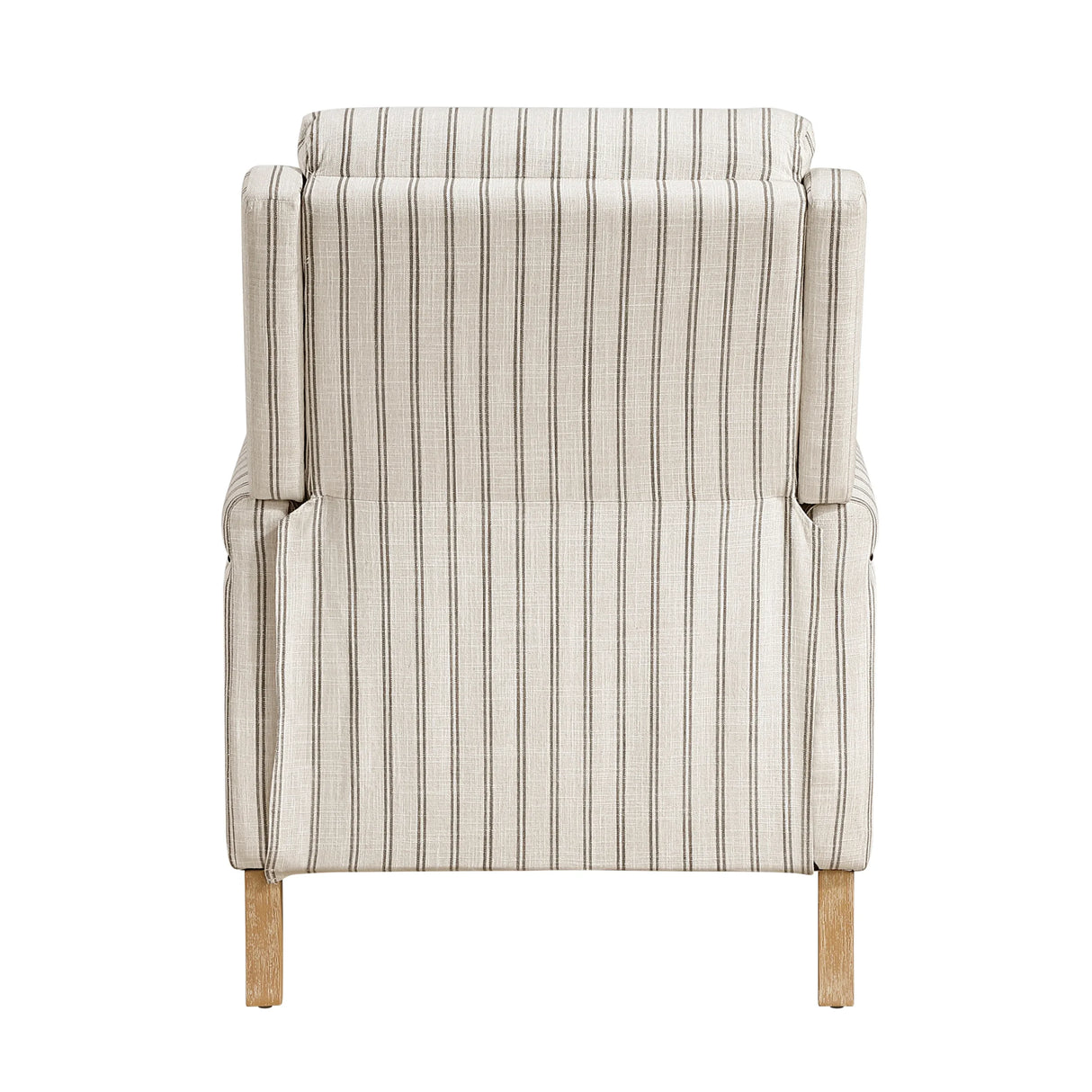 Classic Farmhouse Push-Back Reclining Fabric Upholstery Chair - Omega Lifestyles