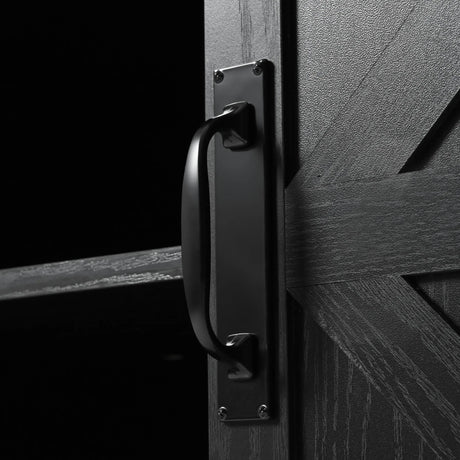 Farmhouse Kitchen Island Rolling Cart With Power Outlet - Omega Lifestyles