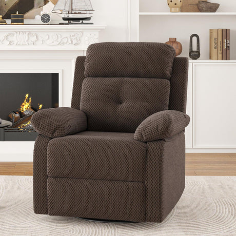 Small Swivel Rocker Recliner Chair For Small Spaces - Omega Lifestyles