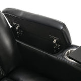 Power Reclining PU Leather Home Theater Recliner Chair - Omega Lifestyles
