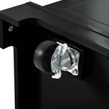 Fluted Rubber Wood Kitchen Island With Trash Can Cabinet - Omega Lifestyles