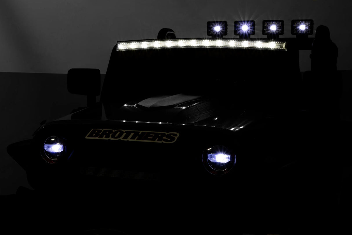 2-Seater 24V Ride-On Toy Truck With Remote Control - Omega Lifestyles