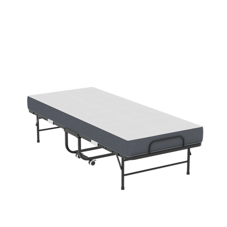 Twin Medium 5-Inch Memory Foam Folding Bed Frame - Omega Lifestyles