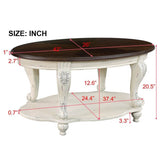 3-Piece American Style Solid Wood Coffee Table Set - Sleep Galleria