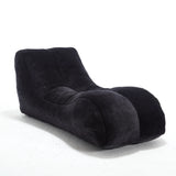Creative Black Polyester Adult Bean Bag Chair Sofa - Omega Lifestyles