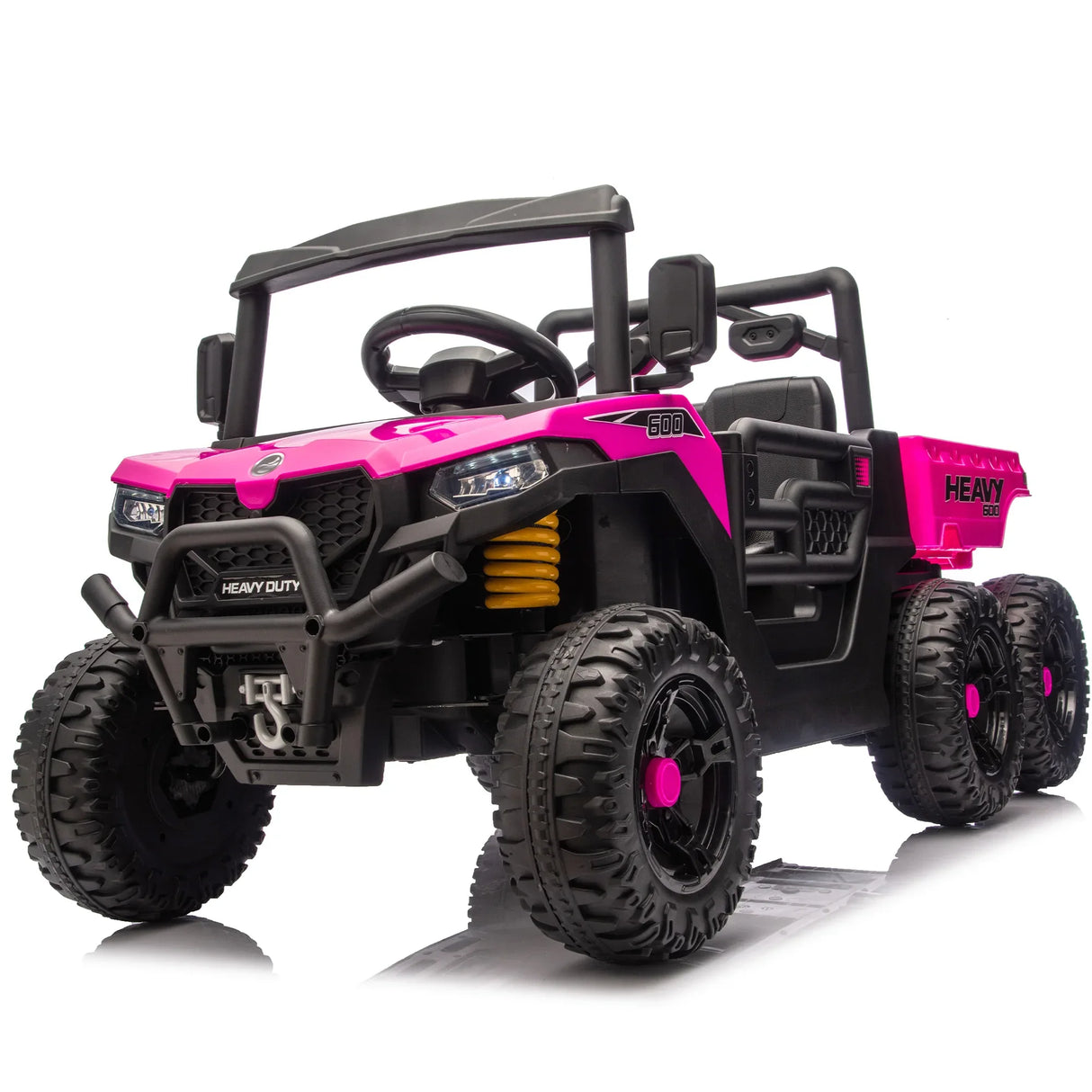 Kids Electric Ride On Six-Wheel Remote Control Dump Truck - Omega Lifestyles