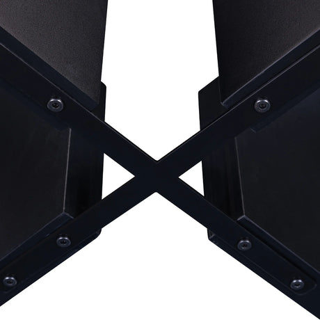 5-Piece Round Solid Wood Dining Table Set With Upholstered Chairs - Omega Lifestyles