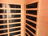 Hemlock Wood Low EMF FAR Infrared Sauna For Home Indoor - Omega Lifestyles