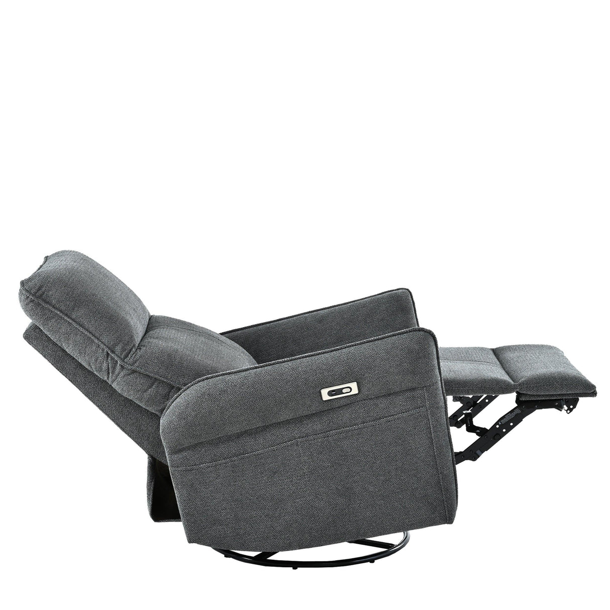 Power Swivel Rocker Recliner Chair With USB Ports - Omega Lifestyles