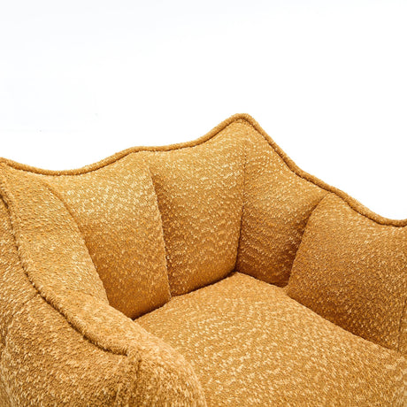Chenille Foam Bean Bag Chair for Living Room - Omega Lifestyles
