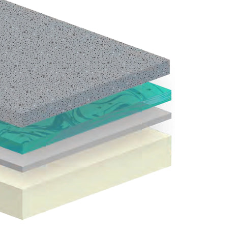 Twin Firm 12-Inch Graphene Cooling Memory Foam Mattress - Omega Lifestyles