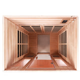 Four-Person Far-Infrared Carbon Crystal Outdoor Sauna - Omega Lifestyles