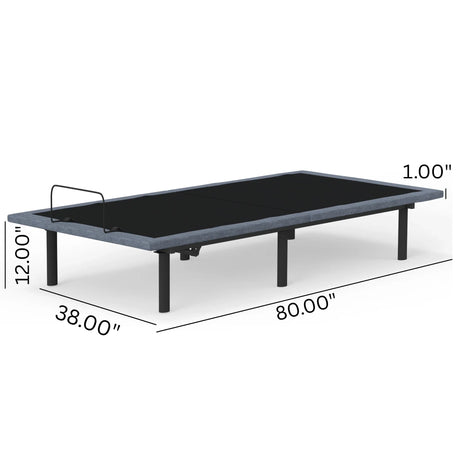Twin XL Adjustable Bed Base With Head And Foot Articulation - Omega Lifestyles