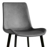 Modern PU Leather Ergonomic Dining Chairs Set of 4 - Omega Lifestyles