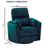 Power Recliner Glider Swivel Chair With Pillow Fill - Omega Lifestyles