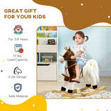 Plush Interactive Sound Toddler Plush Rocking Horse - Omega Lifestyles