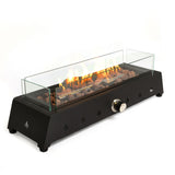 28-Inch Portable Propane Steel Outdoor Tabletop Fire Pit