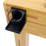 54-Inch Light Cherry Foosball Table With E-Z Spin Bearings - Omega Lifestyles