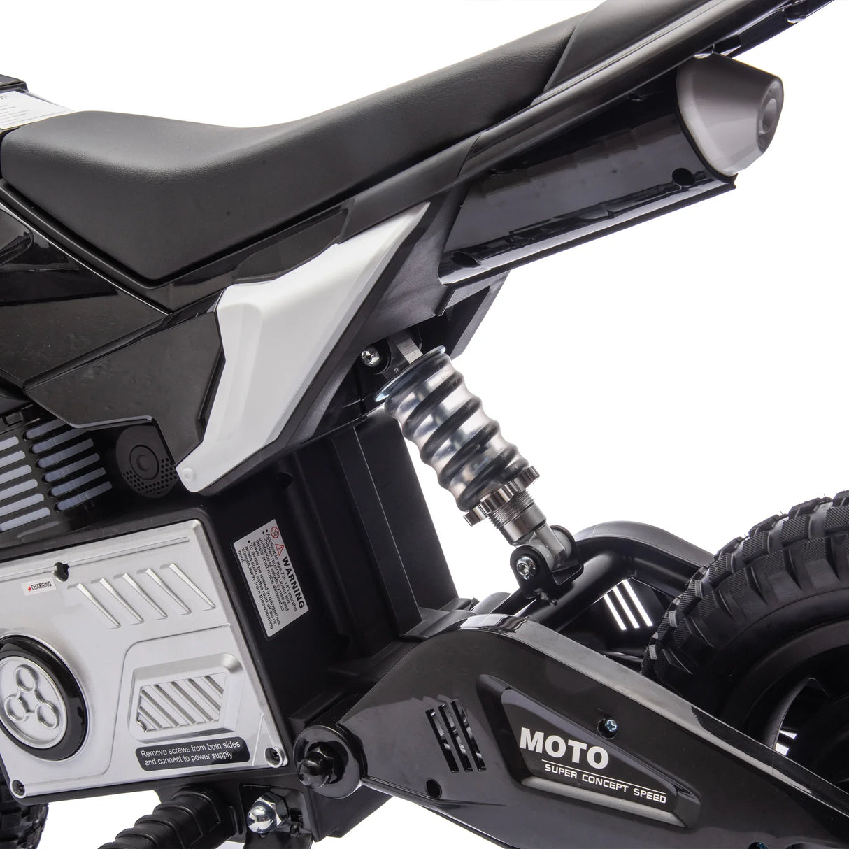 24V Kids Ride On Electric Motorcycle With Bluetooth Music - Omega Lifestyles