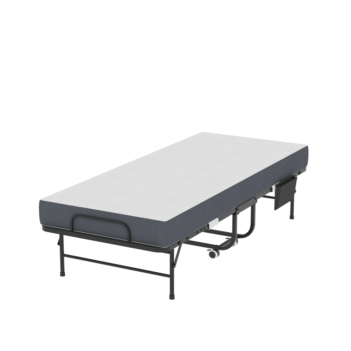 Twin Medium 5-Inch Memory Foam Folding Bed Frame - Omega Lifestyles