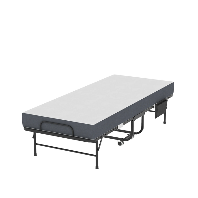 Twin Medium 5-Inch Memory Foam Folding Bed Frame - Omega Lifestyles