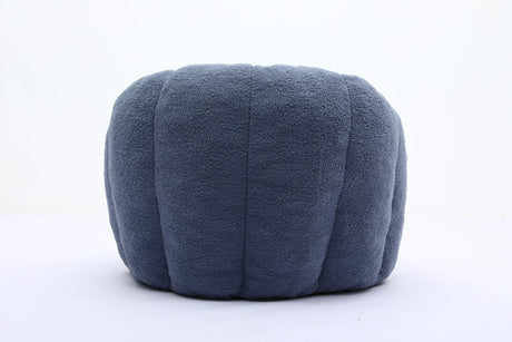 Plush Teddy Foam Bean Bag Chair With Armrests - Omega Lifestyles