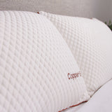 Copper-Infused Hybrid Memory Foam Cooling Pillow - Omega Lifestyles