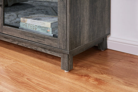 Summit Gray Fireplace TV Stand Console With Heater - Omega Lifestyles