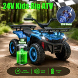 24V High-Power Kids Ride On ATV With Bluetooth - Omega Lifestyles