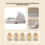 Convertible Fold-Out Adjustable Metal Frame Sofa Bed - Omega Lifestyles