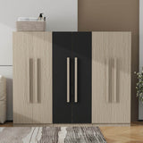 Modern Six-Door Particle Board MDF Wardrobe Storage