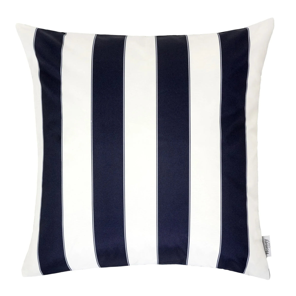 Outdoor Navy Weather Resistant Polyester Throw Pillow 20x20 - Omega Lifestyles