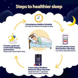 Melatonin Sleep Aid Gummies Natural Relaxation Supplement - Omega Lifestyles